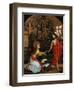 Polyptych of the Dominicans: Panel with the Noli me tangere-Martin Schongauer-Framed Giclee Print