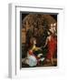 Polyptych of the Dominicans: Panel with the Noli me tangere-Martin Schongauer-Framed Giclee Print