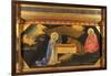 Polyptych, Predella, Nativity-Andrea Di Gusto-Framed Giclee Print