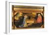 Polyptych, Predella, Nativity-Andrea Di Gusto-Framed Giclee Print