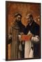 Polyptych, Saints Francis and Dominic-Mazone Giovanni-Framed Giclee Print