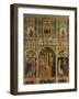 Polyptych with Annunciation and Saints-Mazone Giovanni-Framed Giclee Print