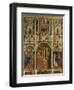 Polyptych with Annunciation and Saints-Mazone Giovanni-Framed Giclee Print