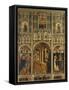 Polyptych with Annunciation and Saints-Mazone Giovanni-Framed Stretched Canvas