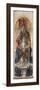Polyptych with St. Ambrose Blessing-null-Framed Premium Giclee Print