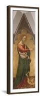 Polyptych with St. Catherine of Alessandria-Giovanni di Paolo-Framed Premium Giclee Print