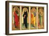 Polyptych with St Paul, St Nicholas of Tolentino, St Peter and St Lawrence-null-Framed Giclee Print