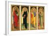 Polyptych with St Paul, St Nicholas of Tolentino, St Peter and St Lawrence-null-Framed Giclee Print