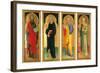 Polyptych with St Paul, St Nicholas of Tolentino, St Peter and St Lawrence-null-Framed Giclee Print