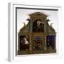 Polyptych with Stories of St Joseph-Callisto Piazza-Framed Giclee Print