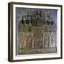 Polyptych with the Death of the Virgin-Lorenzo Veneziano-Framed Giclee Print