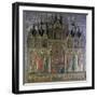 Polyptych with the Death of the Virgin-Lorenzo Veneziano-Framed Giclee Print