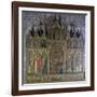 Polyptych with the Death of the Virgin-Lorenzo Veneziano-Framed Giclee Print
