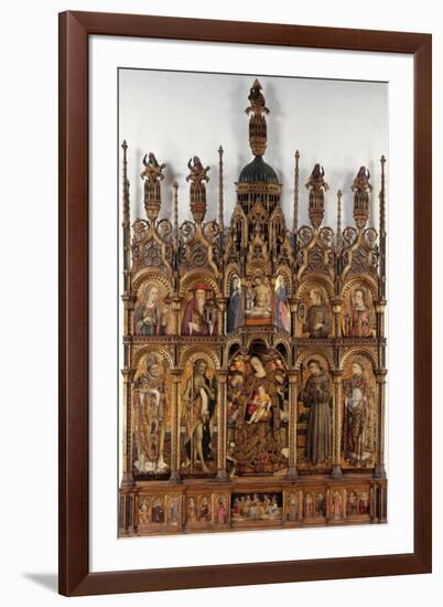 Polyptych-Carlo Crivelli-Framed Giclee Print