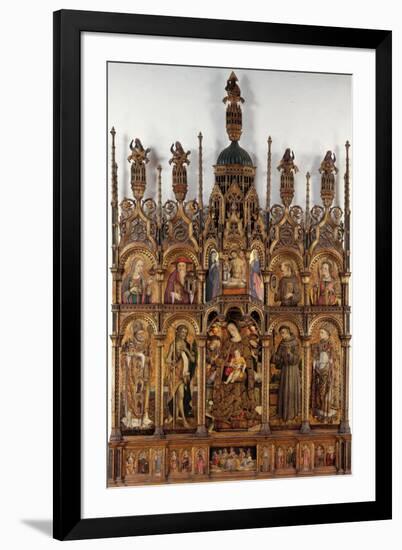 Polyptych-Carlo Crivelli-Framed Giclee Print