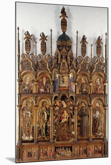 Polyptych-Carlo Crivelli-Mounted Giclee Print