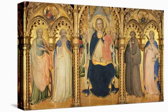 Polyptych-Lorenzo Monaco-Stretched Canvas