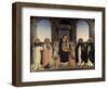 Polyptyque of Saint Dominic - Saint Thomas D'aquin and Saint Barnabe, Saint Dominic and Saint Peter-Fra (c 1387-1455) Angelico-Framed Giclee Print