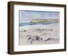 Polzeath and Pentire Head, 2007-Caroline Hervey-Bathurst-Framed Giclee Print