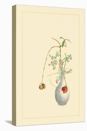 Pomegranate and Chrysanthemum-Sofu Teshigahara-Stretched Canvas