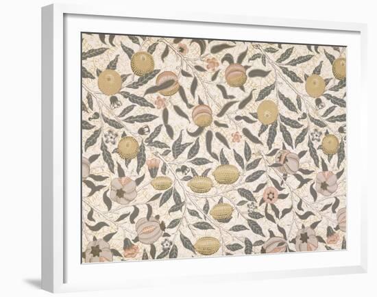 Pomegranate, Design For Wallpaper, Morris William-William Morris-Framed Giclee Print