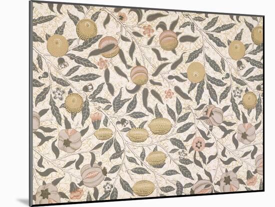 Pomegranate, Design For Wallpaper, Morris William-William Morris-Mounted Giclee Print