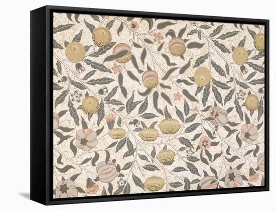 Pomegranate, Design For Wallpaper, Morris William-William Morris-Framed Stretched Canvas