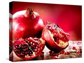 Pomegranate Fruit-Subbotina Anna-Stretched Canvas