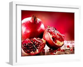 Pomegranate Fruit-Subbotina Anna-Framed Photographic Print