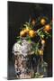 Pomegranate grown from a wine jar, Tangqi Ancient Town, Hangzhou, Zhejiang Province, China-Keren Su-Mounted Photographic Print