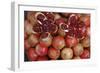 Pomegranate: Opened to Show Seeds Within Sweet Jelly-null-Framed Photographic Print