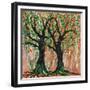 Pomegranate Tree, 2012-Carolyn Mary Kleefeld-Framed Giclee Print