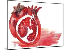 Pomegranate-Wolf Heart Illustrations-Mounted Giclee Print