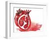 Pomegranate-Wolf Heart Illustrations-Framed Giclee Print