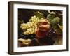 Pomegranates and Grapes-Michelangelo Meucci-Framed Giclee Print