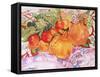 Pomegranates and Plums 2012-Joan Thewsey-Framed Stretched Canvas
