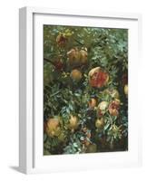 Pomegranates, Majorca-John Singer Sargent-Framed Giclee Print