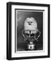 Pomeranian Champion Dimples of Hadleigh, a Pomeranian Posing in a Trophy-null-Framed Photographic Print