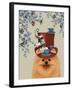 Pomeranian Milliners Dog-Fab Funky-Framed Art Print