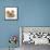 Pomeranian, Three Sitting, One Puppy, Studio Shot-null-Framed Stretched Canvas displayed on a wall