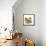 Pomeranian, Three Sitting, One Puppy, Studio Shot-null-Framed Stretched Canvas displayed on a wall