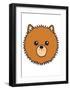 Pomeranian-null-Framed Art Print