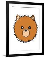 Pomeranian-null-Framed Giclee Print