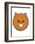 Pomeranian-null-Framed Giclee Print