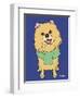 Pomeranian-Tomoyo Pitcher-Framed Premium Giclee Print