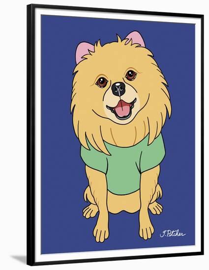 Pomeranian-Tomoyo Pitcher-Framed Premium Giclee Print