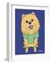 Pomeranian-Tomoyo Pitcher-Framed Giclee Print