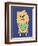 Pomeranian-Tomoyo Pitcher-Framed Giclee Print