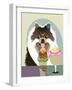 Pomeranian-Lanre Adefioye-Framed Giclee Print