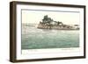 Pomham Lighthouse, Narragansett Bay, Rhode Island-null-Framed Art Print